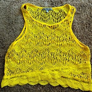 Charlotte Rise Lace Tank Top